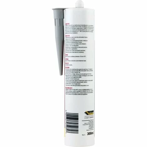 Everbuild 145 Butyl Rubber Sealant - 310ml 4 Everbuild 145 Butyl Rubber Sealant - 310ml - Image 2