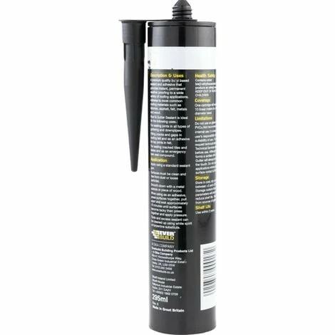Everbuild C3 ROOF & Gutter Sealant - 310ml 4 Everbuild C3 ROOF & Gutter Sealant - 310ml - Image 2