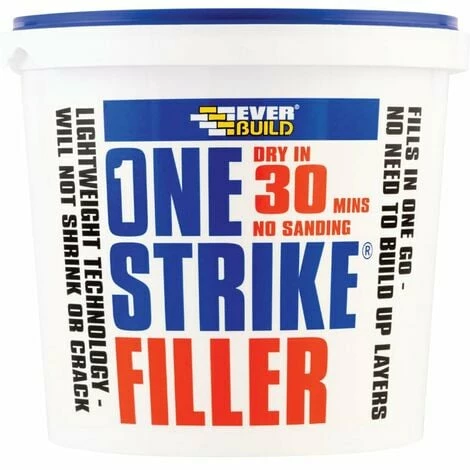 Everbuild One Strike Lightweight Filler 1L Everbuild One Strike Lightweight Filler 1L -EVERBUILD Shop 13838262 1