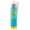 Everbuild 500 Bath & Sanitary Slicone Sealant White (C3) 310ml -EVERBUILD Shop 13838392 1