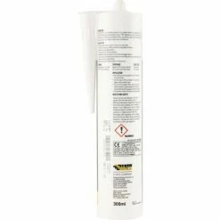 Everbuild 700T White Silicon Sealant - 310ml 3 Everbuild 700T White Silicon Sealant - 310ml -EVERBUILD Shop 13838393 2