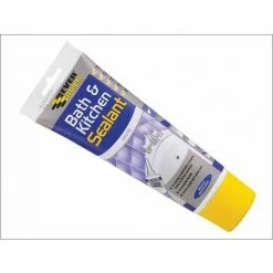 EVERBUILD Bath & Kitchen Seal White Easi Squeeze 200ml EVBEASIBATHW