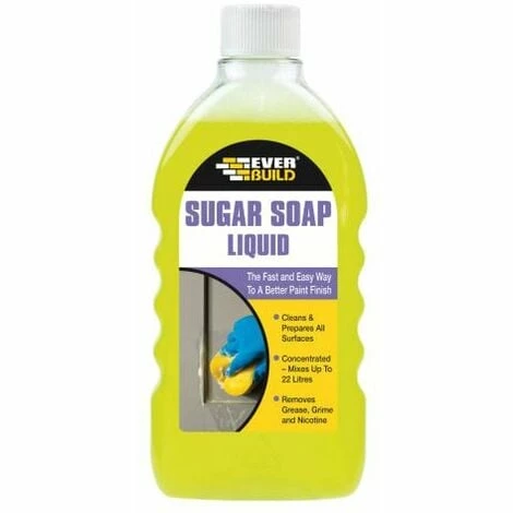 EVERBUILD Sugar Soap Liquid Concentrate 500ml EVBSOAPLIQ EVERBUILD Sugar Soap Liquid Concentrate 500ml EVBSOAPLIQ -EVERBUILD Shop 14467146 2