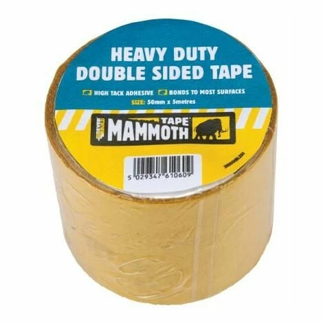 EVERBUILD Heavy-Duty Double Sided Tape 50mm x 5m EVB2HDDST50 EVERBUILD Heavy-Duty Double Sided Tape 50mm X 5m EVB2HDDST50 -EVERBUILD Shop 14467166 2