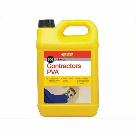 EVERBUILD Contractor's PVA 5 litre EVBCONPVA5 EVERBUILD Contractor's PVA 5 Litre EVBCONPVA5 -EVERBUILD Shop 14467727 1