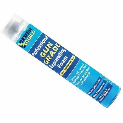 Everbuild EVBEVGF7 Gun Grade Expanding Foam 750ml 3 Everbuild EVBEVGF7 Gun Grade Expanding Foam 750ml