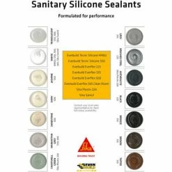 Everbuild 335WE Construction Silicone White 295ml -EVERBUILD Shop 18501976 4
