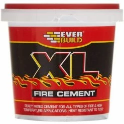 EVERBUILD 1kg XL FIRE CEMENT Heat Resistant Upto 1250 Degrees