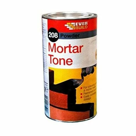 EVERBUILD 208 Powder Mortar Tone 1KG Cement Pigment Dye COLOUR = BROWN 3 EVERBUILD 208 Powder Mortar Tone 1KG Cement Pigment Dye COLOUR = BROWN