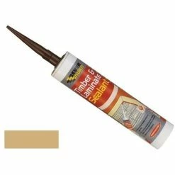 Everbuild Timber And Laminate Sealant Oak C3 Size Cartridge
