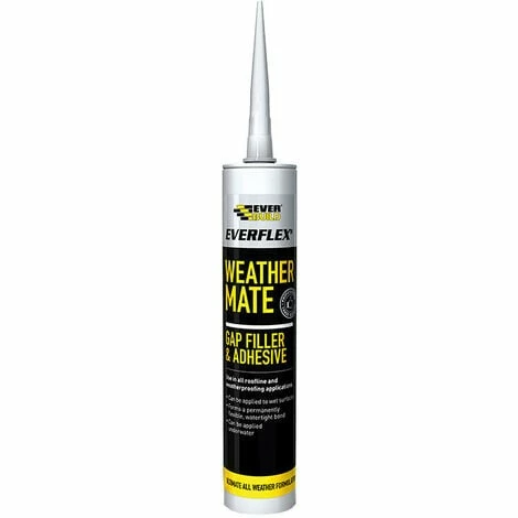 Everbuild Everflex Weather Mate Sealant White 295ml 3 Everbuild Everflex Weather Mate Sealant White 295ml