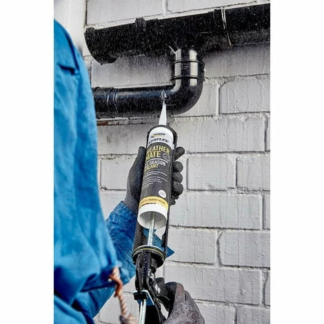 Everbuild Everflex Weather Mate Sealant White 295ml 4 Everbuild Everflex Weather Mate Sealant White 295ml - Image 2