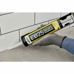 X6 Everbuild EB25 Ultimate Sealant Adhesive White Sanitary Mould Resistant 300ml -EVERBUILD Shop 28958888 2