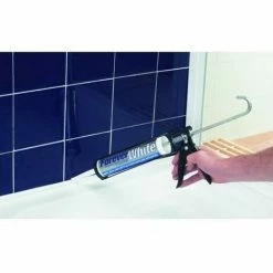 Everbuild Forever White Silicone C3 Size Cartridge Pack Of 6 -EVERBUILD Shop 28960648 4