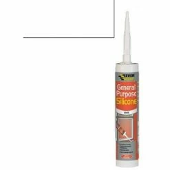 Everbuild General Purpose Silicone White C3 Size Pack Of 12 -EVERBUILD Shop 28960714 2