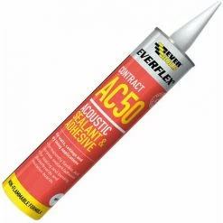 Everbuild AC50900 Acoustic Sealant & Adhesive 900ml AC50
