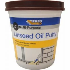 Everbuild MPBN2 Multi Purpose Linseed Oil Putty 101 Brown 2kg