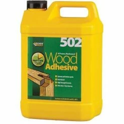 Everbuild 5Ltr 502 Wood Adhesive All Purpose Weather Proof Fast Set