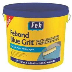 Everbuild EVBFBBLUE5 Febond Blue Grit 5 Litre