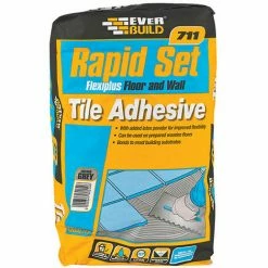 Everbuild EVBRSPLUS20 Rapid Set Flexiplus Tile Adhesive 20kg