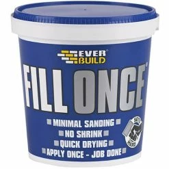 Everbuild EVBFILONCE06 Ready Mix Fill Once 650ml