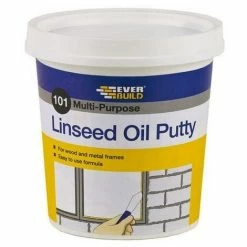 Everbuild101 Linseed Oil Putty Natural 5kg