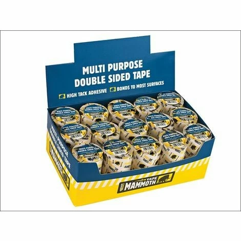 EVERBUILD Double Sided Tape 50mm x 5m Display 30 Pieces EVBDSTP530 EVERBUILD Double Sided Tape 50mm X 5m Display 30 Pieces EVBDSTP530 -EVERBUILD Shop 34575638 1