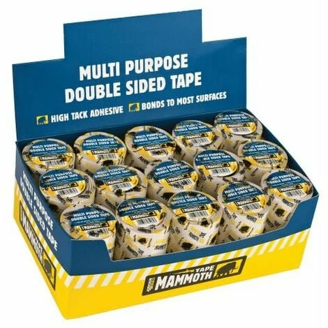 EVERBUILD Double Sided Tape 50mm x 5m Display 30 Pieces EVBDSTP530 EVERBUILD Double Sided Tape 50mm X 5m Display 30 Pieces EVBDSTP530 -EVERBUILD Shop 34575638 2