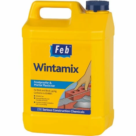 Everbuild Feb Wintamix Frostproofer 5 Litre Clear Everbuild Feb Wintamix Frostproofer 5 Litre Clear -EVERBUILD Shop 34730190 1
