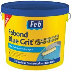 Everbuild Febond Blue Grit 5 Litre Blue