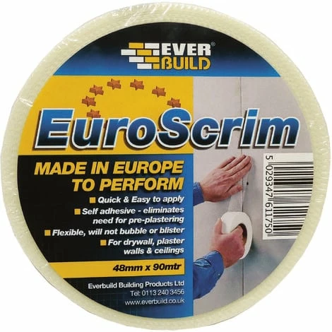 Everbuild EuroScrim Tape 48mm X 90m 2 Everbuild EuroScrim Tape 48mm X 90m