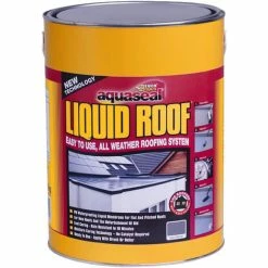 Everbuild Aquaseal Liquid Roof Slate Grey 7kg