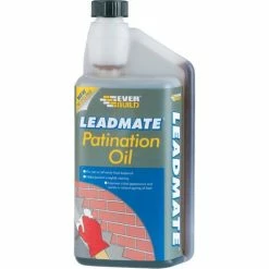 Everbuild Lead Mate Patination Oil Brown 1 Litre