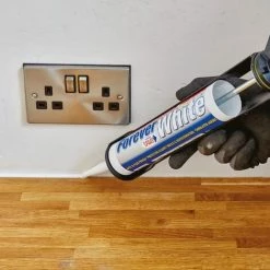 Everbuild Forever White Sanitary Silicone Sealant - Ivory (295ml) -EVERBUILD Shop 34730538 4