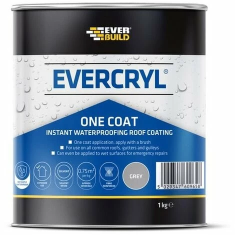 Everbuild Evercryl One Coat Grey 1Kg Everbuild Evercryl One Coat Grey 1Kg -EVERBUILD Shop 35364893 1