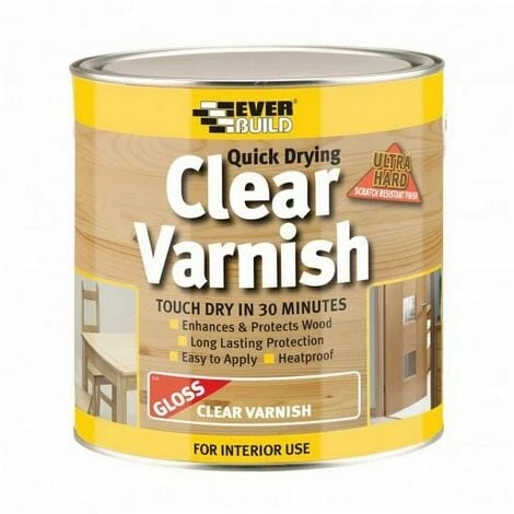 Everbuild Ultra Hard Floor Varnish Clear 750ml 3 Everbuild Ultra Hard Floor Varnish Clear 750ml