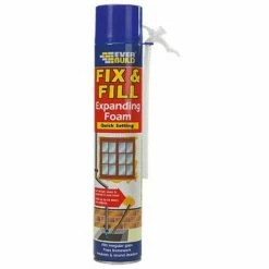 Everbuild Fix & Fill Expanding Foam Hand Held 500ml