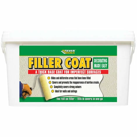 Everbuild EVBFILLCOAT5 Filler Coat 5 Litre Everbuild EVBFILLCOAT5 Filler Coat 5 Litre -EVERBUILD Shop 37833341 1