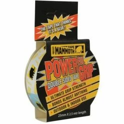 X3 Everbuild 50mm Mammoth Powerfull Grip Double Sided Tape Extra Strong 2.5m -EVERBUILD Shop 39854657 3