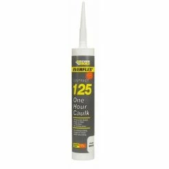 Everbuild 125 One Hour Caulk C3 | White - 125C3