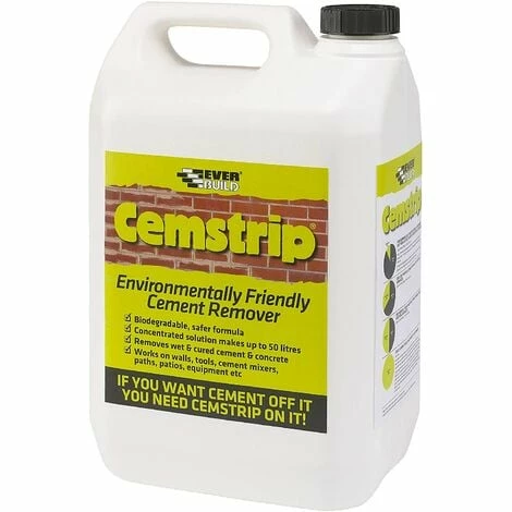 Everbuild Cemstrip Environmentally Friendly Cement Remover Concentrate, 1 Litre 3 Everbuild Cemstrip Environmentally Friendly Cement Remover Concentrate, 1 Litre