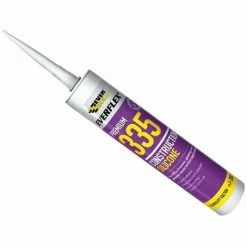 Everbuild - 335 Construction Silicone Brown 295ml