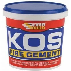 Everbuild - KOS Fire Cement Black 2kg