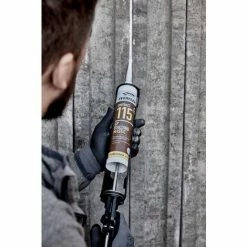 Everbuild BROWN 115 G.P. Building Mastic Pointing Sealant Waterproof -EVERBUILD Shop 54887285 2