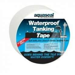 Everbuild Aquaseal Joint & Corner Sealing Waterproof Tanking Tape 100mm X 10m 4 Everbuild Aquaseal Joint & Corner Sealing Waterproof Tanking Tape 100mm X 10m -EVERBUILD Shop 55313121 3