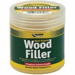 Everbuild One Part Dark Oak Wood Filler - 250ml