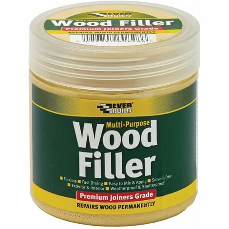 Everbuild One Part Dark Oak Wood Filler - 250ml Everbuild One Part Dark Oak Wood Filler - 250ml -EVERBUILD Shop 60939882 1