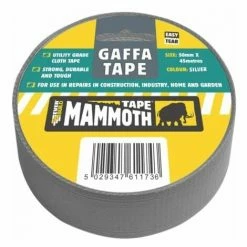 Everbuild Gaffa Tape Silver 50mm X 45m