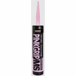 Everbuild Pinkgrip *Minimum Solvent* Adhesive Tube 290ml