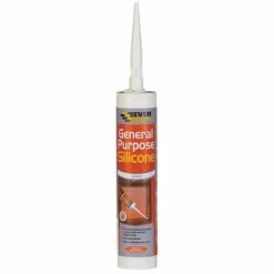 Everbuild GPSWE General Purpose Silicone White 280ml